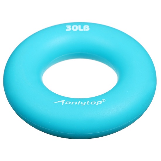 Эспандер кистевой ONLYTOP, 15 кг, цвет голубой 3791402