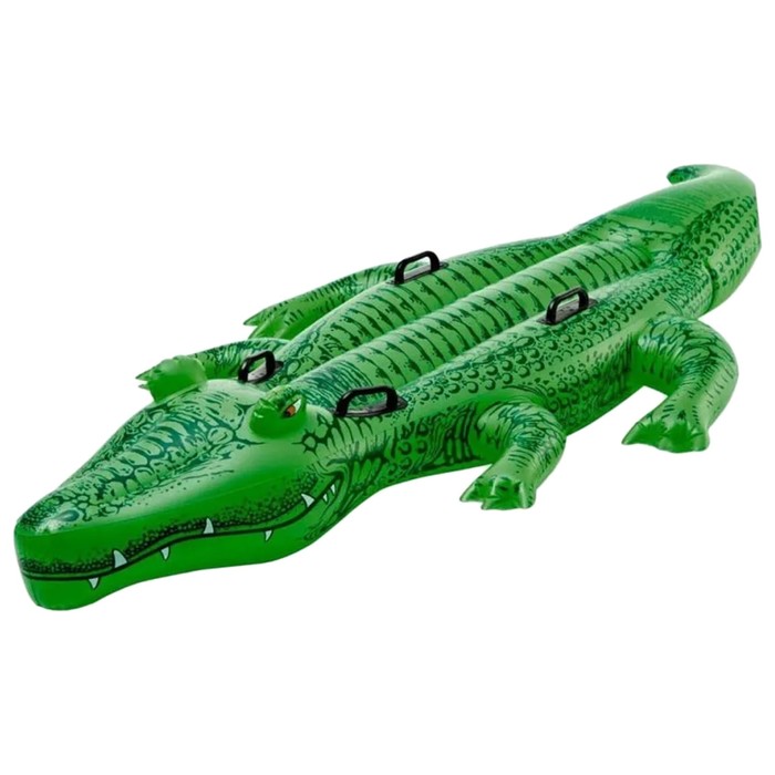 Игрушка для плавания INTEX «Аллигатор», с ручками, 203 х 114 см, от 3 лет, 58562NP