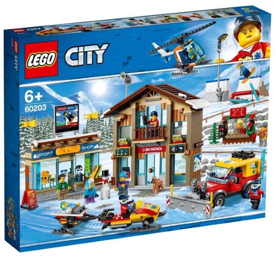Конструктор LEGO City 60203 Горнолыжный курорт