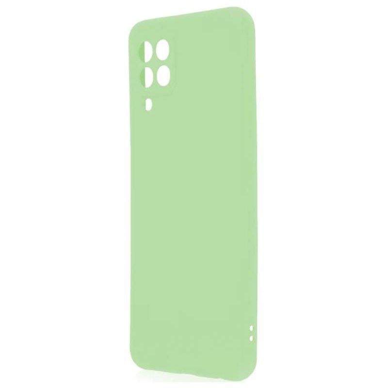 Силиконовый чехол NONAME для Samsung Galaxy A22 матовый, зелёный
