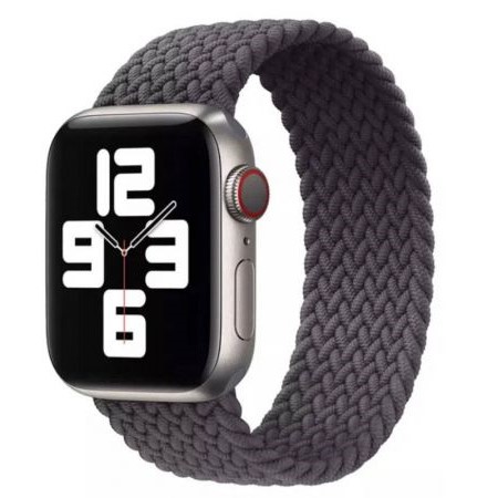 Тканевый ремешок KEEPHONE для Apple Watch 38/40 mm серый