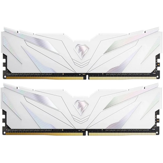 Оперативная память DDR4 16GB (2x8GB) NETAC, 3200MHz, CL16, с радиаторами, белый NTSWD4P32DP-16W