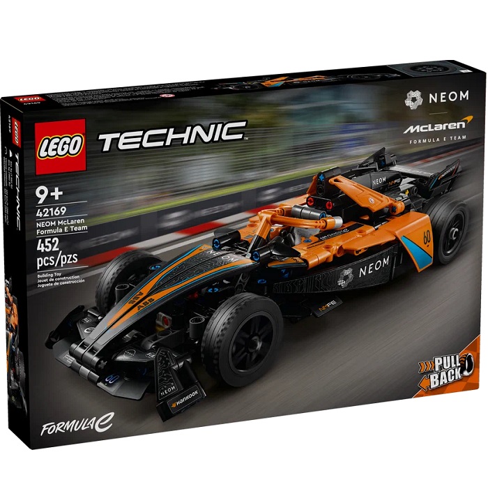 Конструктор LEGO Technic 42169 McLaren F1 Автомобиль с откидной спинкой (УЦЕНКА)