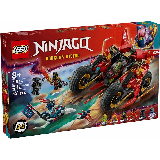 Конструктор LEGO Ninjago 71844 Боевая машина ниндзя