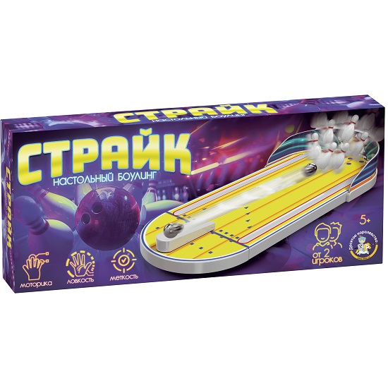Игра настольная боулинг "Страйк" УТМ01469095