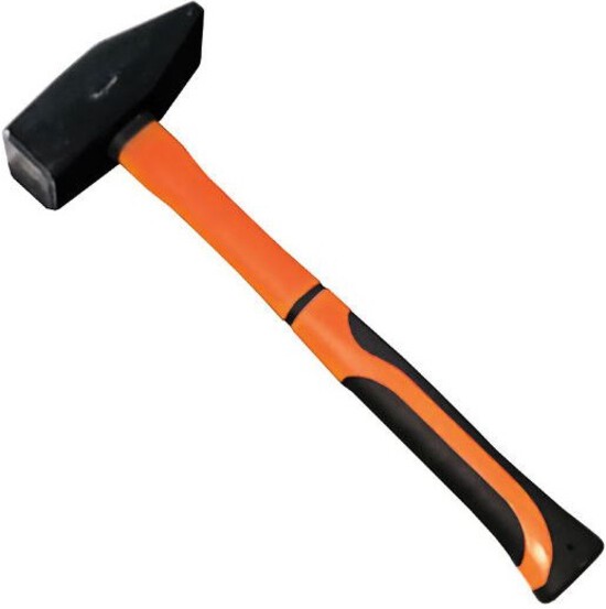 Молоток 800гр. Квадратный боёк, фиберглассовая двухкомпонентная ручка ВИХРЬ 73/6/8/7