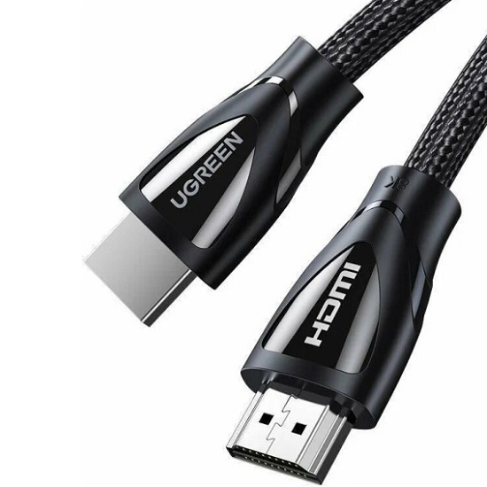 Кабель HDMI <--> HDMI  2.0м UGREEN HD140 (80403) 8K черный