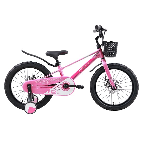 Велосипед  TECH TEAM Forca 18" розовый (магниевый сплав)