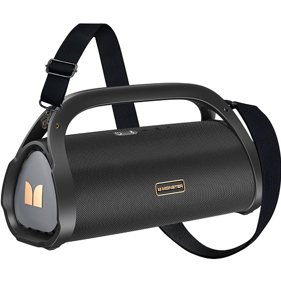 Колонка портативная MONSTER Adventurer Max, чёрная