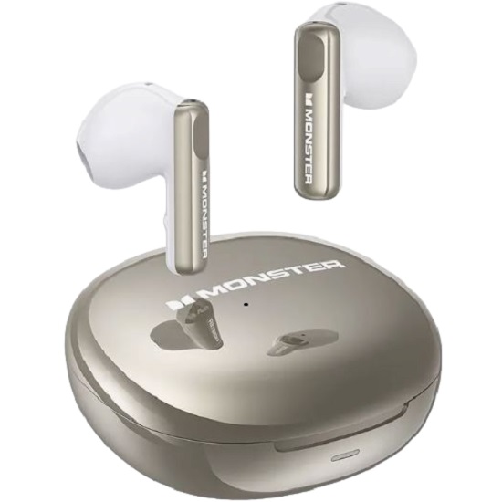 Наушники MONSTER N-Lite 209, серебристые