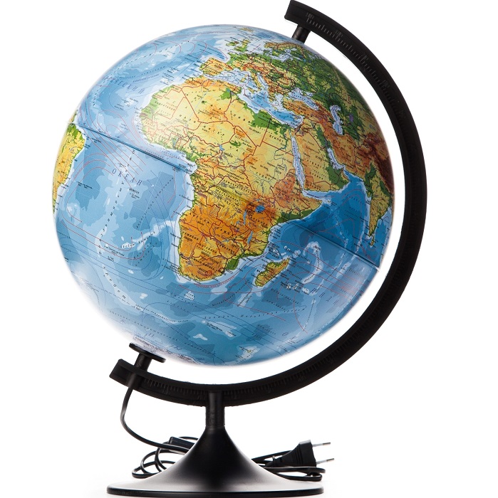 Глoбус физико-политический «Классик», диаметр 320 мм, с подсветкой 1072906