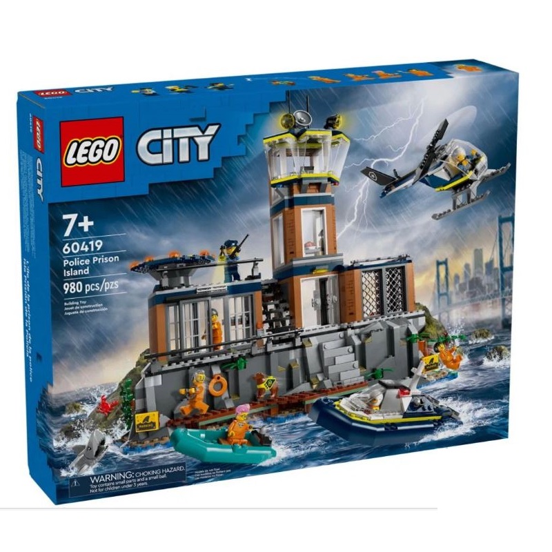 Конструктор LEGO City 60419 Полицейский тюремный остров
