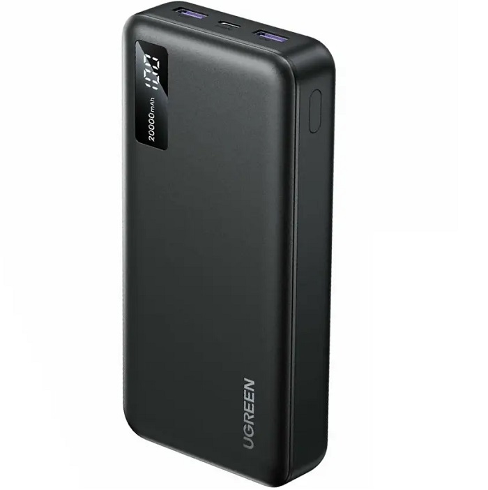 Внешний аккумулятор UGREEN PB312 (25683) 20000mAh серый
