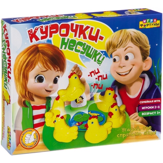 Настольная семейная игра " Курочки-несушки" УТМ01452103