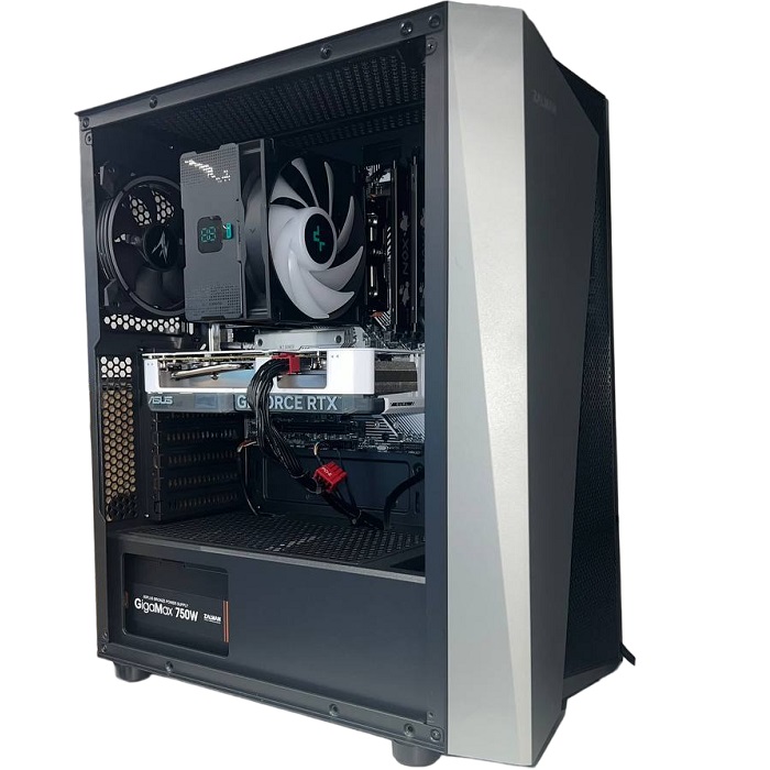 Системный блок игровой TOP BLACK SE 240821 (AMD Ryzen 5-7600X/ 32GB DDR5/ SSD 1TB/ RTX 4060Ti 16GB/ DOS)