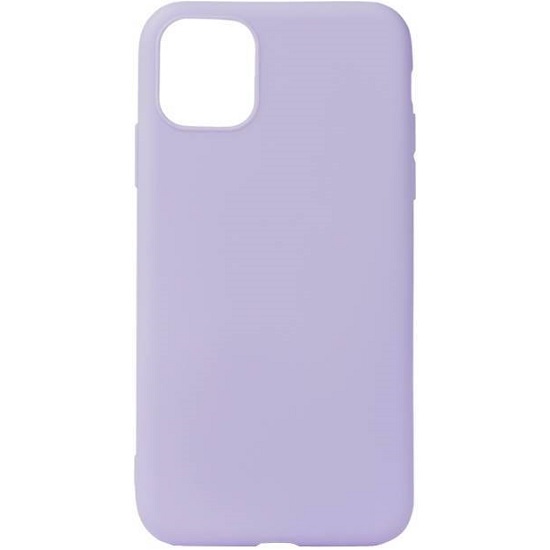 Силиконовый чехол СТР для iPhone 11 Pro лавандовый, матовый (серия Colors)