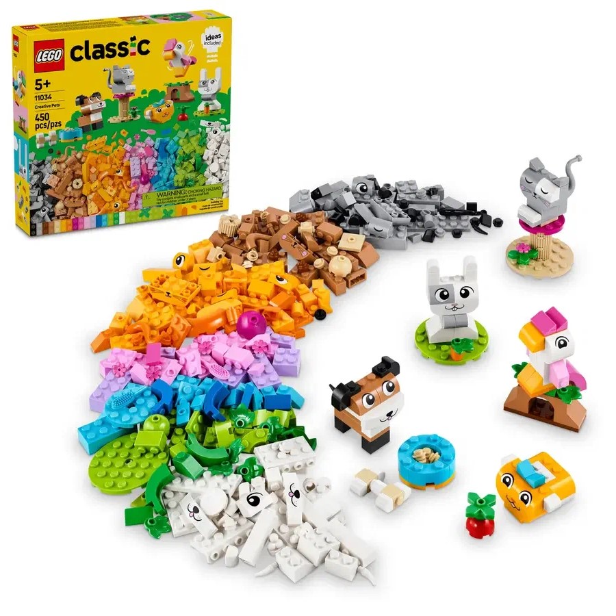 Конструктор LEGO Classic 11034  Креативные домашние животные