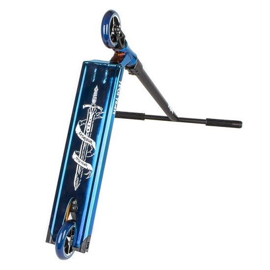 Самокат трюковой TECH TEAM Excalibur Blue chrome
