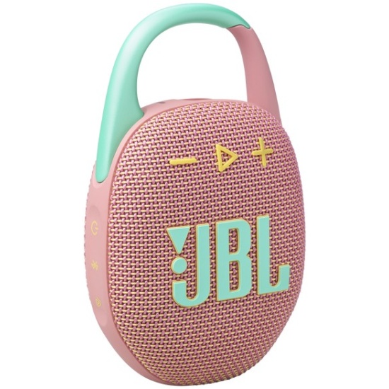 Колонка портативная JBL Clip 5 Pink