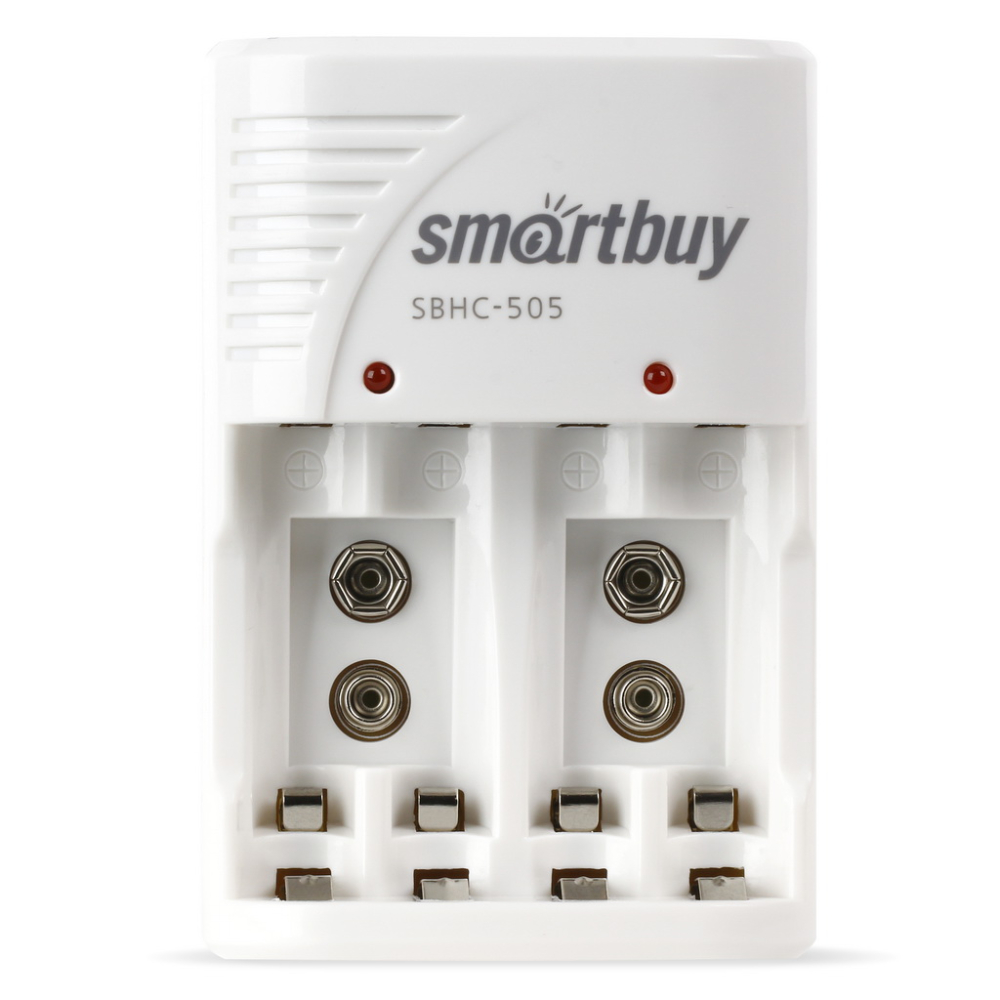 Зарядное устройство SMARTBUY SBHC-505 (пустое, АА, ААА, 9V)