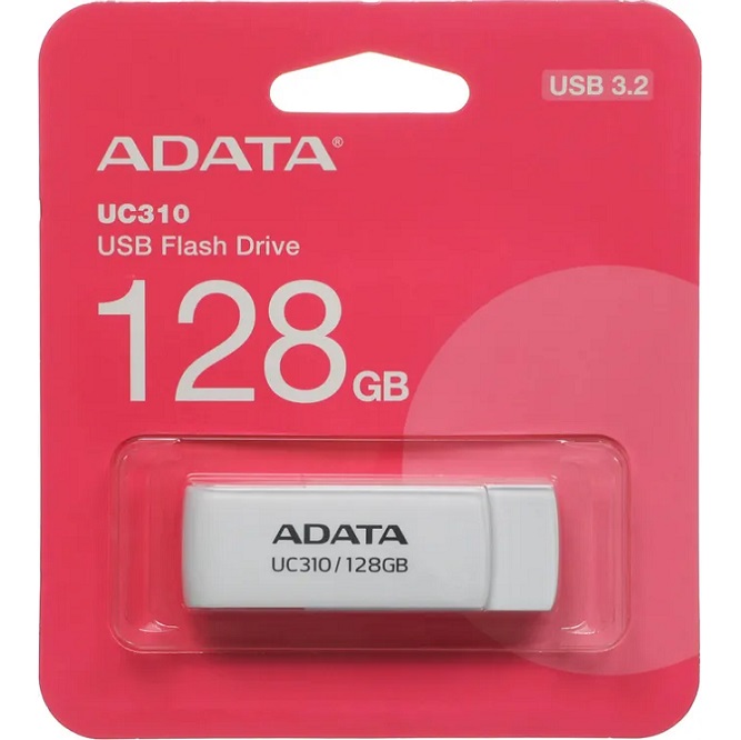 USB 128Gb A-Data UC310 белый