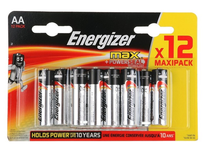 Элемент питания ENERGIZER LR06 Max BL-12  (72)