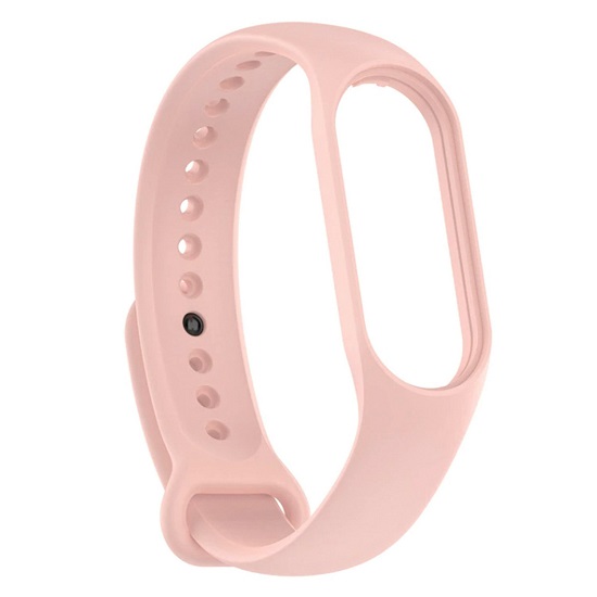 Силиконовый ремешок WB13 для Xiaomi Mi Band 7 (peach), на кнопке (регулируемый)