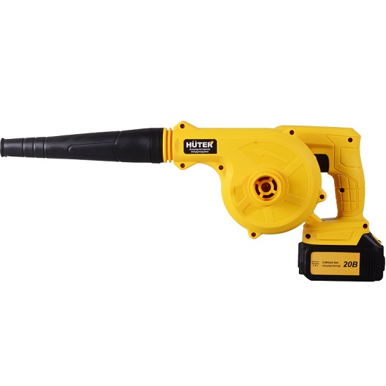 Воздуходувка аккумуляторная HUTER CB-20Li EA+ (в комплекте с 1 АКБ и зу)