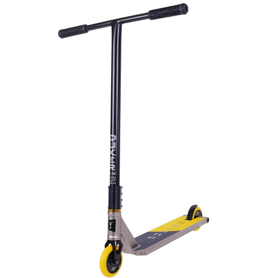 Самокат трюковой TECH TEAM Duker 4.0  grey/yellow 1/4