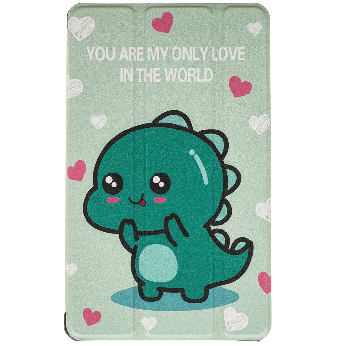 Чехол футляр-книга ZIBELINO для Xiaomi Redmi Pad SE 8.7" ("Зеленый дракон")