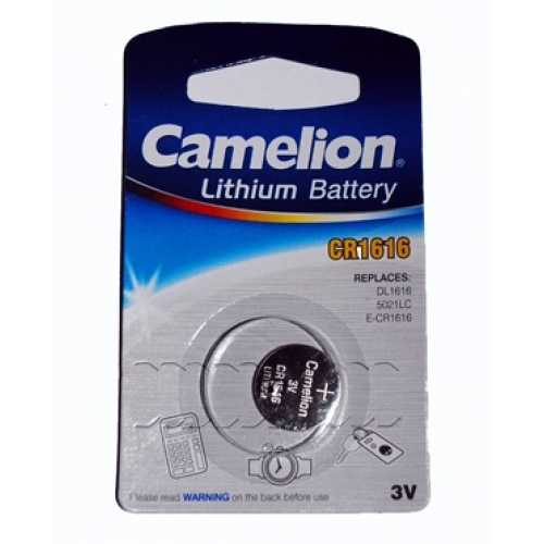 Элемент питания CAMELION CR1616 BL-1