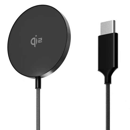 Беспроводное ЗУ PERO TC31 ULTIMATE MagSafe Qi2, 18W магнитное