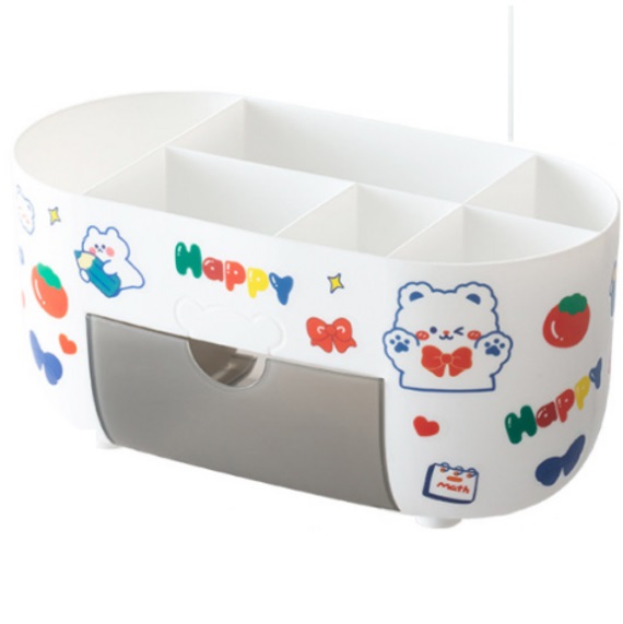 Органайзер настольный "Happy friends", white  (23*10.5*11.5 см)133-058