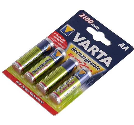 Аккумулятор VARTA R06 BL-4 (2100 mAh) Ready2Use