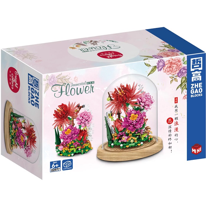 Конструктор Тропические цветы Zhe Gao Immortal Flower ZG-00977
