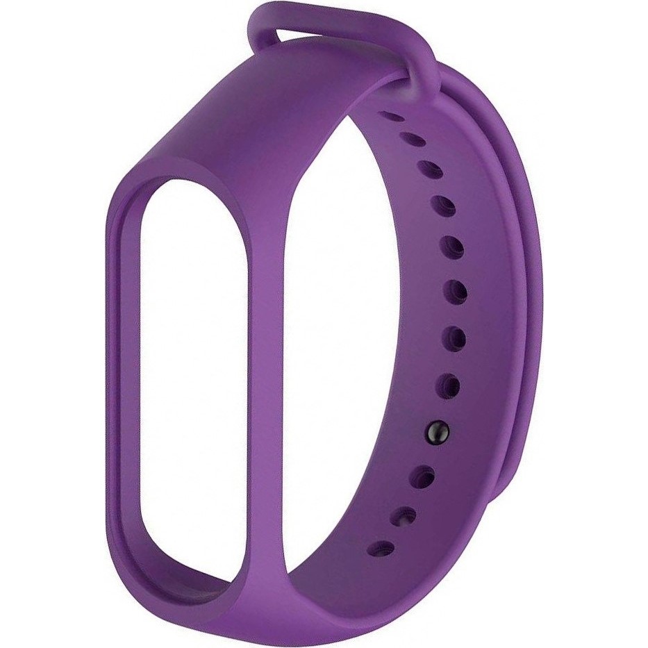 Силиконовый ремешок NONAME для Xiaomi Mi Band 3/4 silicon loop purple