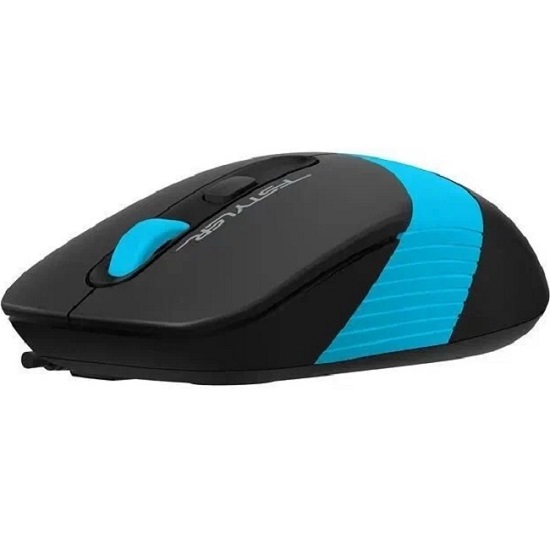 Мышь A4TECH Fstyler FM10 черный/синий