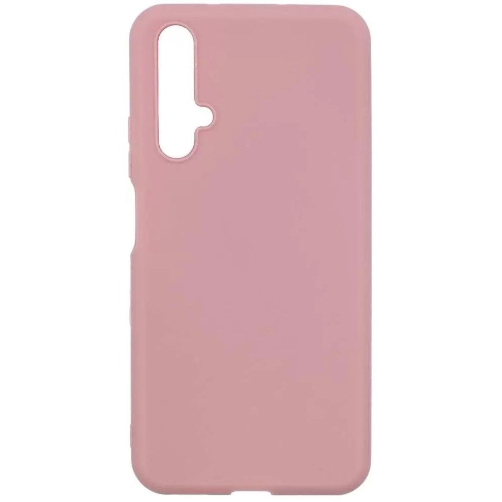 Задняя накладка ZIBELINO Soft Matte для Honor 20/Nova 5T (пыльно-розовый) с микрофиброй