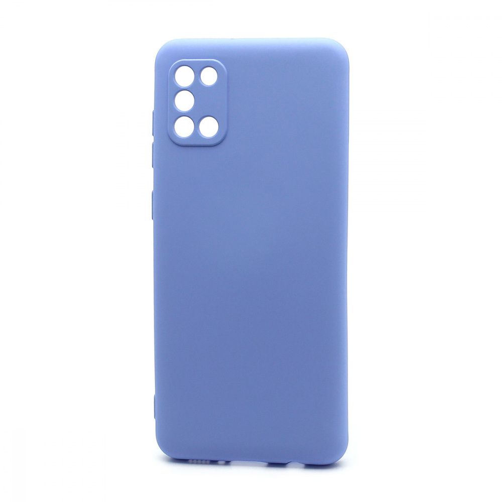 Силиконовый чехол SILICONE CASE New ERA для Samsung Galaxy A31 голубой
