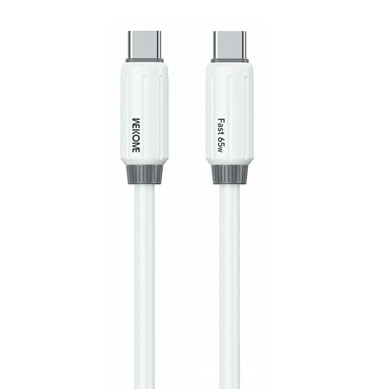 Кабель Type-C <--> Type-C  WEKOME WDC-28 White