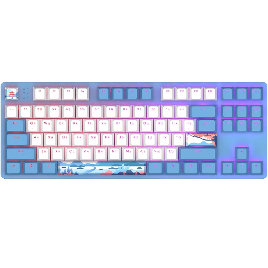 Клавиатура RED SQUARE Keyrox TKL Hanami белый голубой (RSQ-20038)