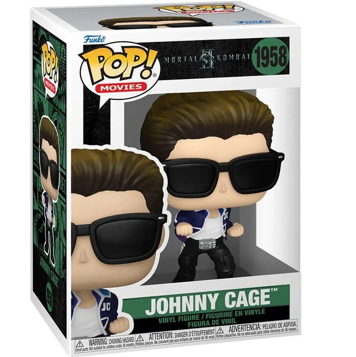 Фигурка Funko POP! Movies Mortal Kombat II Johnny Cage (1958) 87073