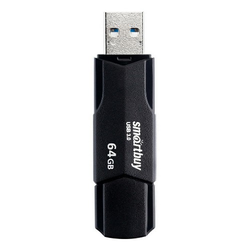 USB 64Gb SMARTBUY Clue чёрный