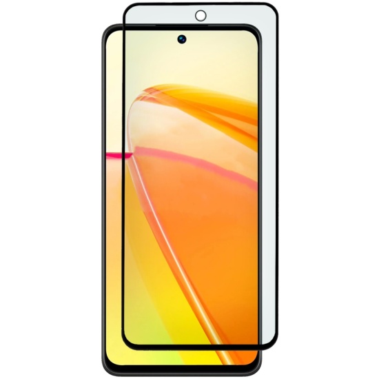 Противоударное стекло 5D ZIBELINO для Realme C55 4G/C67 4G/5G (6.72") черный