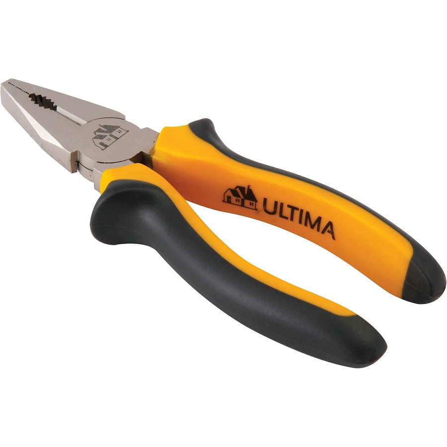Плоскогубцы ULTIMA 126003, 180 мм, комбинированные,двухкомп.рукоятки