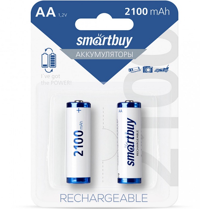 Аккумулятор SMARTBUY R06 2100mAh BL-2 (24/240)