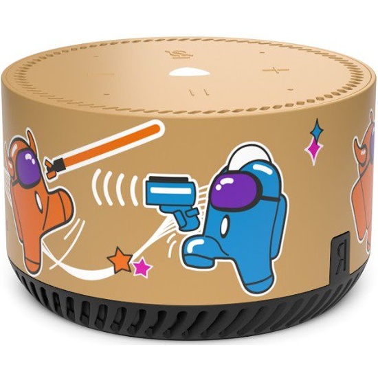 Умная колонка Яндекс. Станция Лайт Бежевая Rainbo Blasters