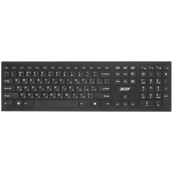Клавиатура БП ACER OKR010 черный