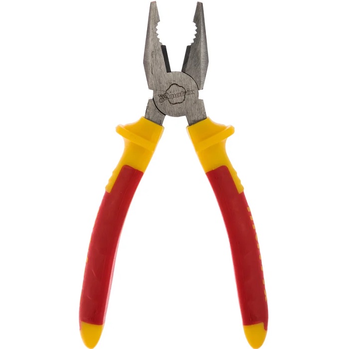 Плоскогубцы комбинированные, Insulated 200мм MATRIX 16905, двухкомпонентные рукоятки