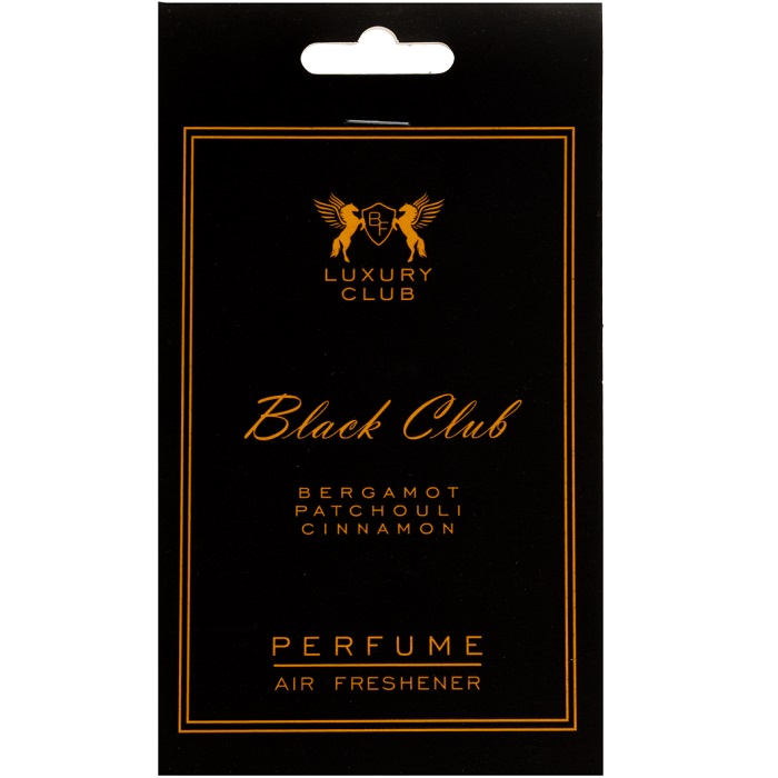 Ароматизатор Luxury Club Black (по мотивам Shaik 77) BF01 подвесной